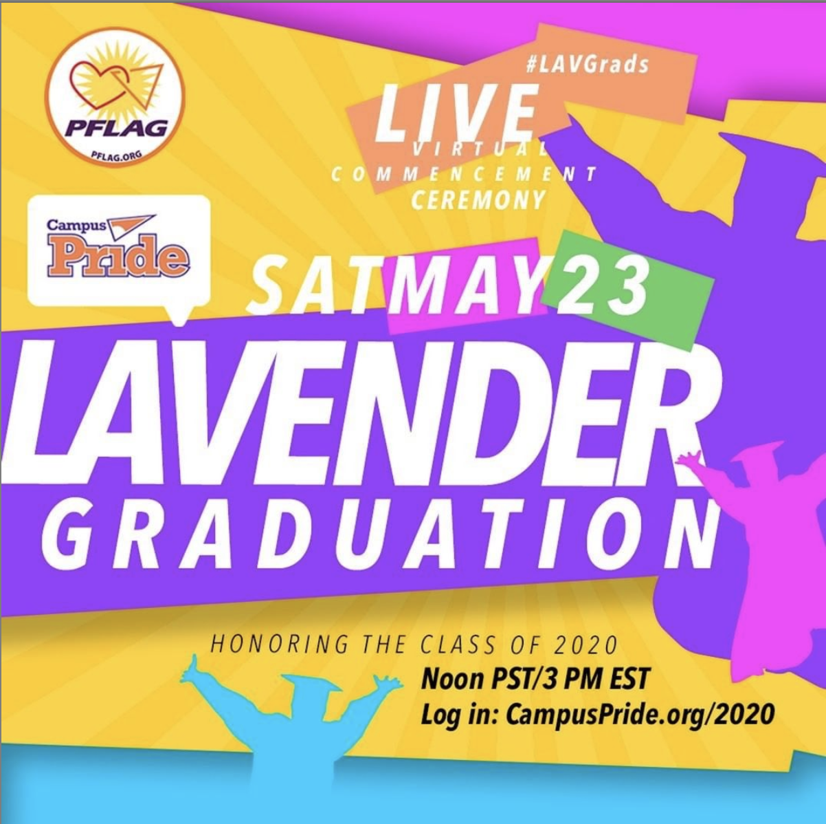 Lavender graduation